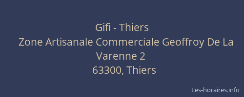Gifi - Thiers