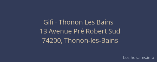 Gifi - Thonon Les Bains