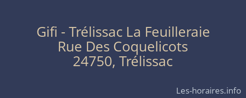 Gifi - Trélissac La Feuilleraie