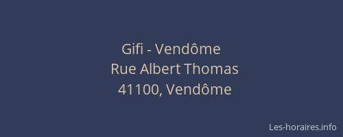 Gifi - Vendôme