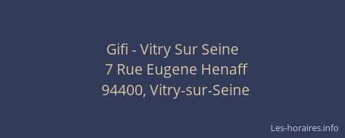 Gifi - Vitry Sur Seine