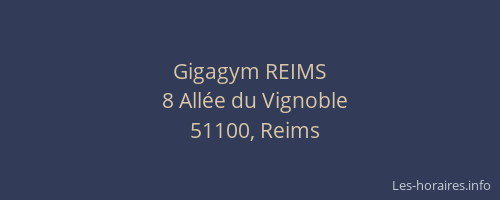 Gigagym REIMS