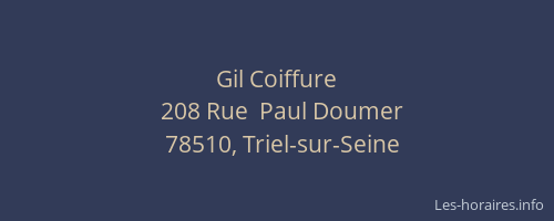Gil Coiffure