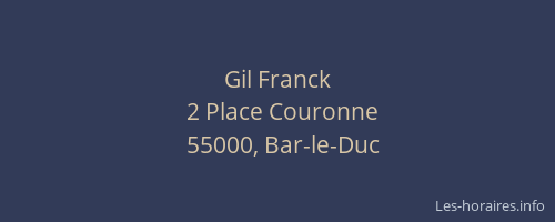 Gil Franck
