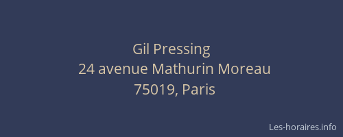 Gil Pressing