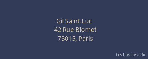 Gil Saint-Luc