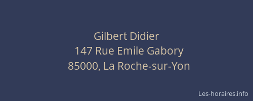 Gilbert Didier