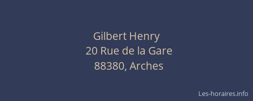Gilbert Henry