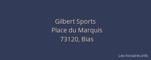 Gilbert Sports
