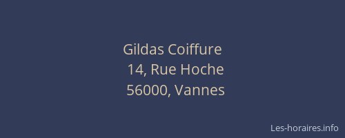 Gildas Coiffure