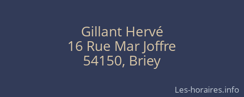 Gillant Hervé