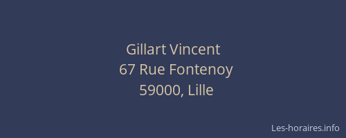Gillart Vincent