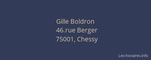 Gille Boldron