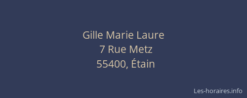 Gille Marie Laure