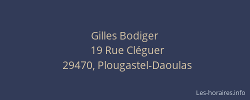 Gilles Bodiger