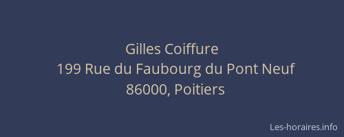 Gilles Coiffure