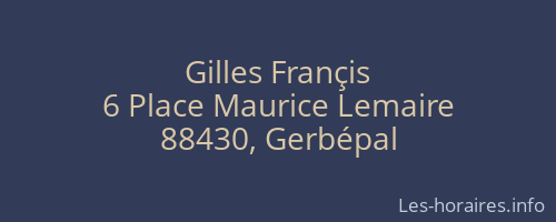 Gilles Françis