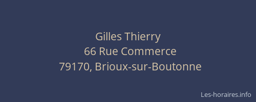 Gilles Thierry