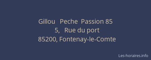 Gillou   Peche  Passion 85