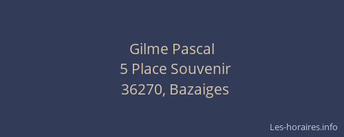 Gilme Pascal