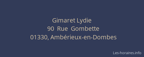 Gimaret Lydie