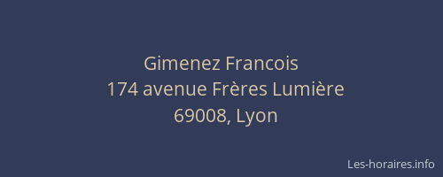 Gimenez Francois