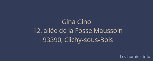 Gina Gino