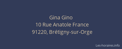 Gina Gino