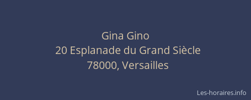 Gina Gino