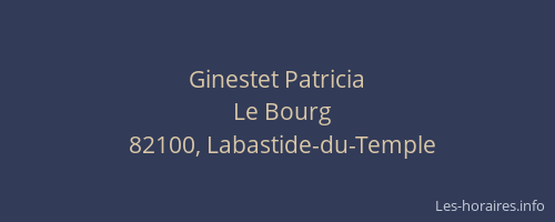 Ginestet Patricia
