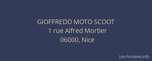 GIOFFREDO MOTO SCOOT