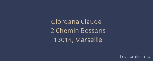 Giordana Claude