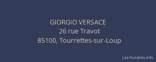 GIORGIO VERSACE