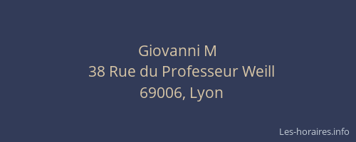 Giovanni M