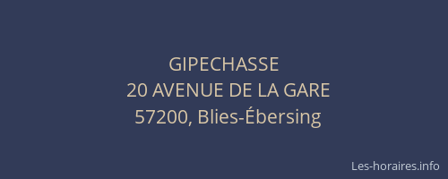 GIPECHASSE
