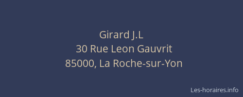 Girard J.L