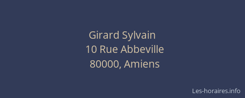 Girard Sylvain