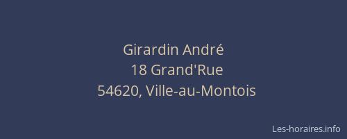 Girardin André