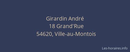 Girardin Andr&eacute;