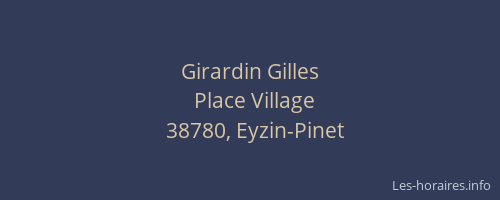 Girardin Gilles