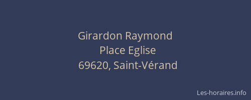 Girardon Raymond
