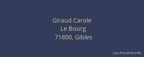 Giraud Carole