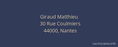 Giraud Matthieu