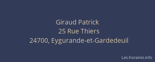 Giraud Patrick