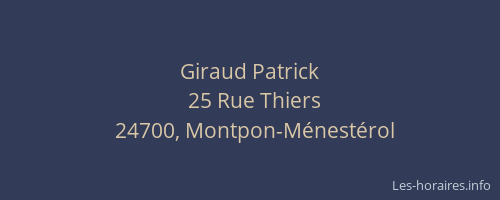 Giraud Patrick