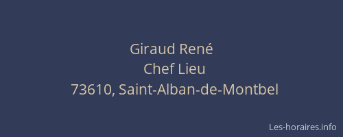 Giraud René