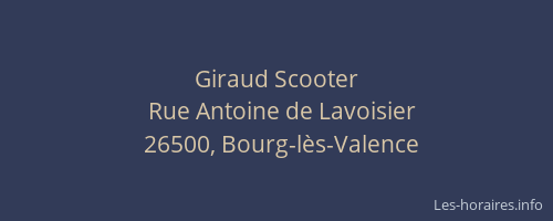 Giraud Scooter