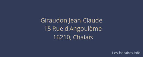 Giraudon Jean-Claude