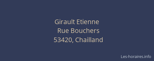 Girault Etienne