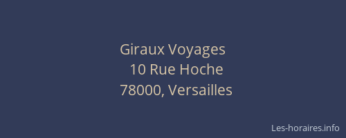 Giraux Voyages